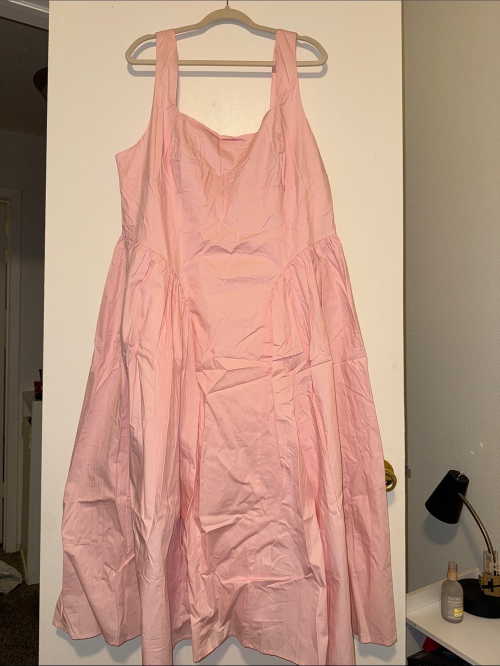 Fashion Nova Light Pink Sleeveless Party Dress